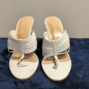 Elegant White Women's Sandals